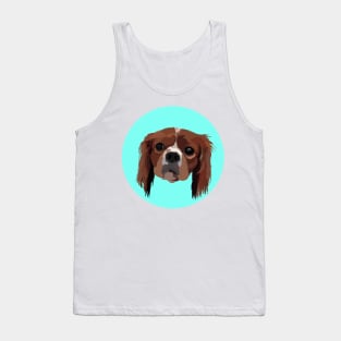 George the King Charles Spaniel Tank Top